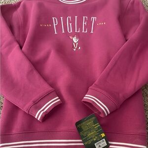 NWT SALE Pink Piglet Sweatshirt